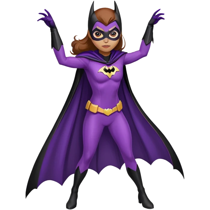 Batgirl superhero emoji