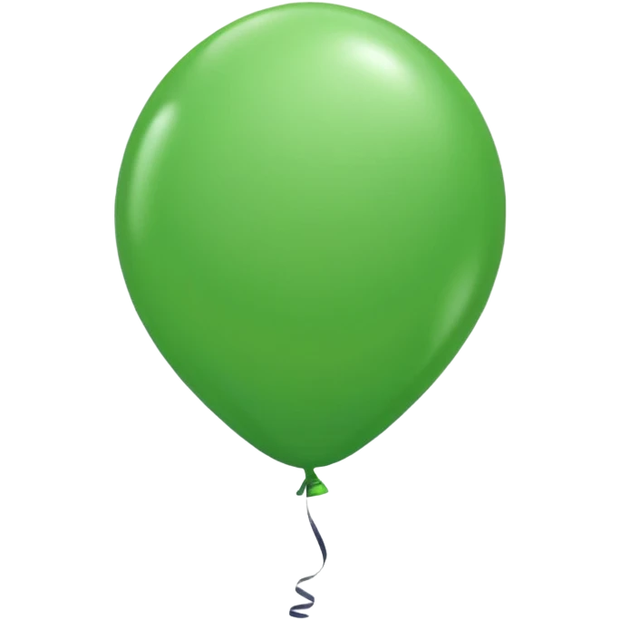 Green ballon emoji