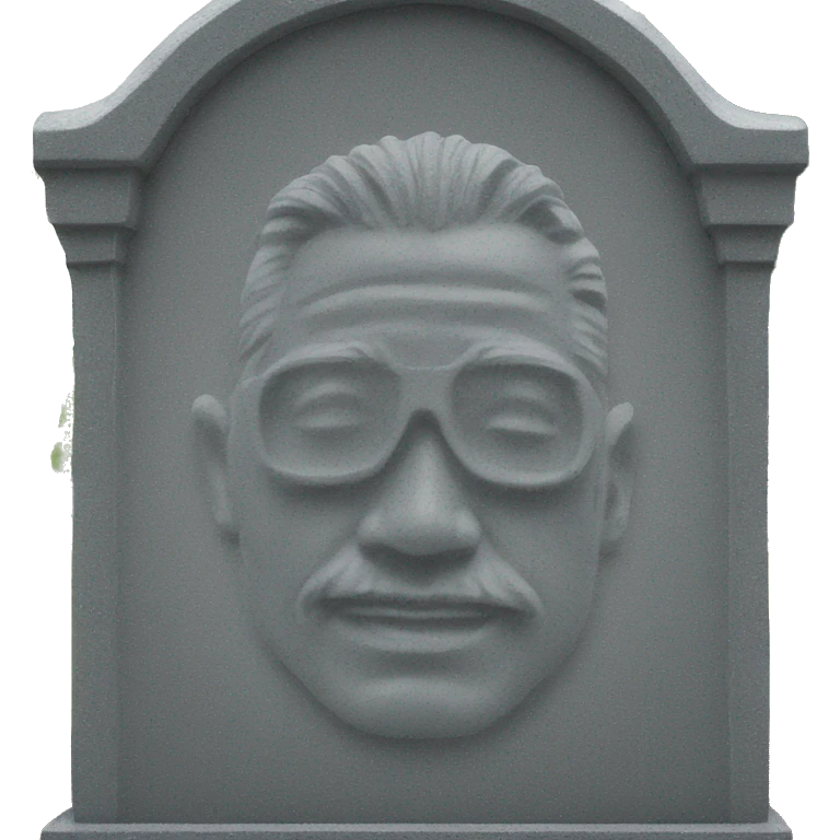 photorealistic Headstone emoji