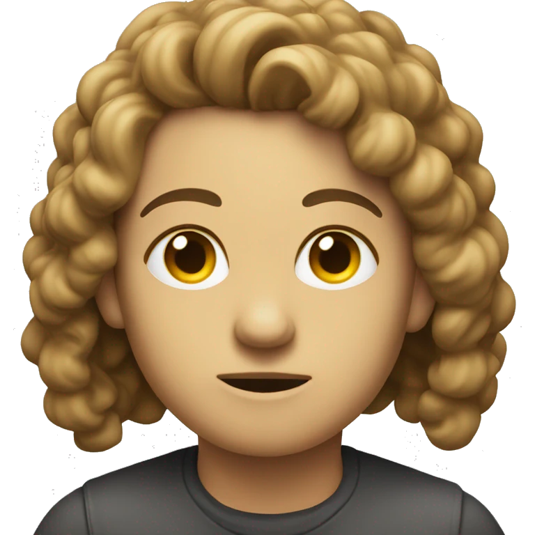 thinking m,an emoji