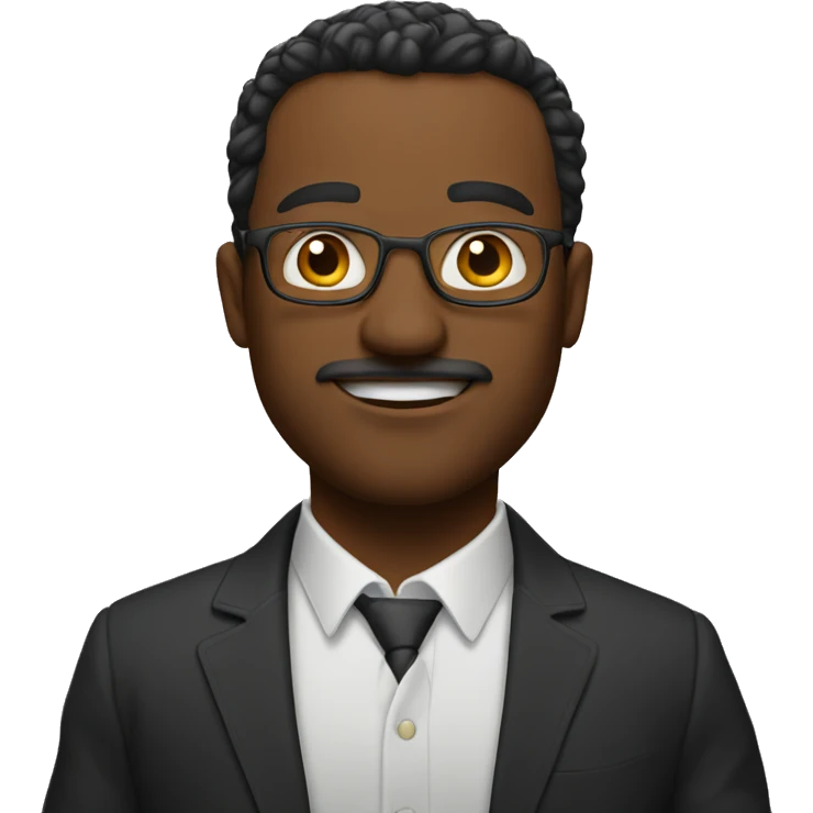 the man shows class emoji