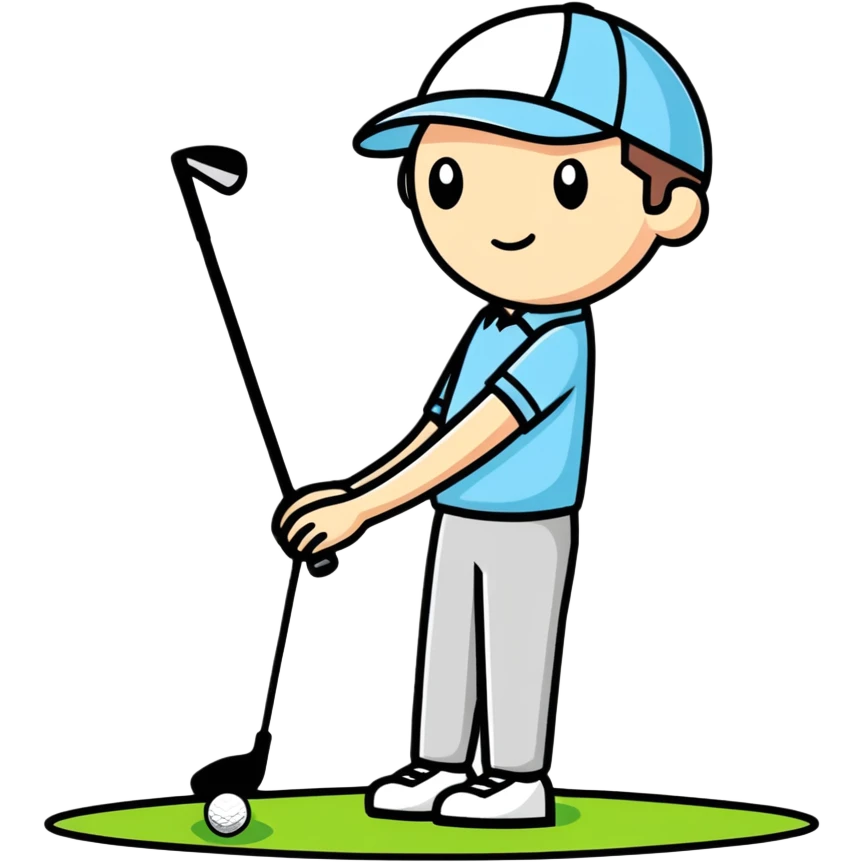 Golfer emoji