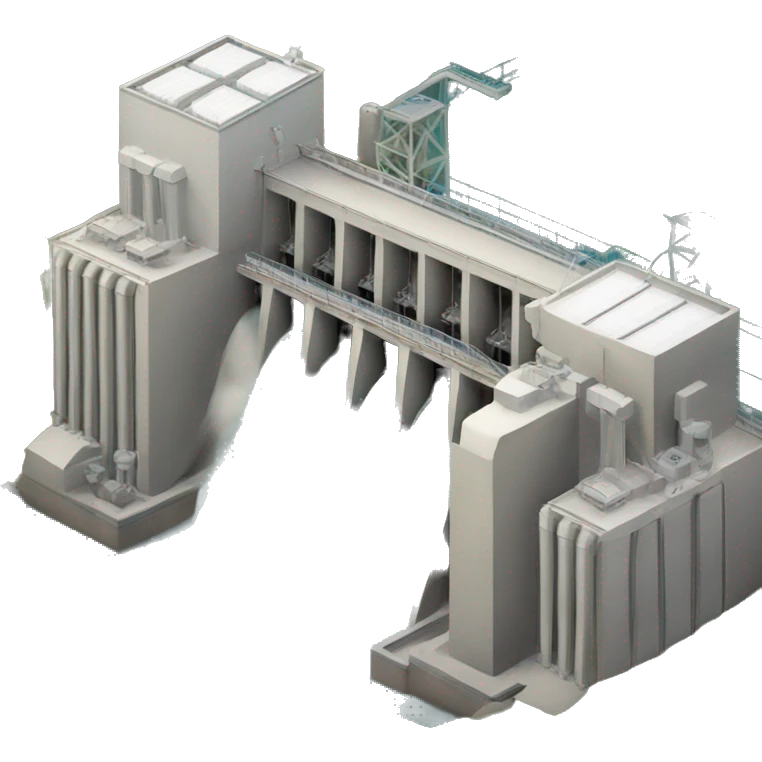 hydroelectric power station emoji