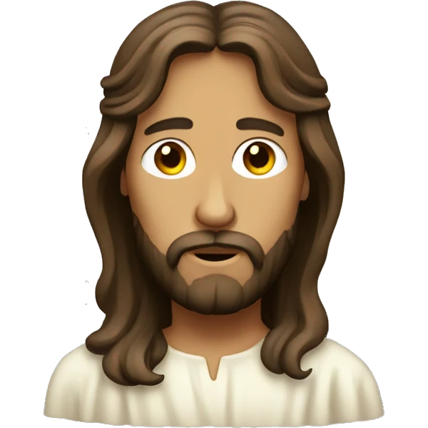 Jesus cross emoji