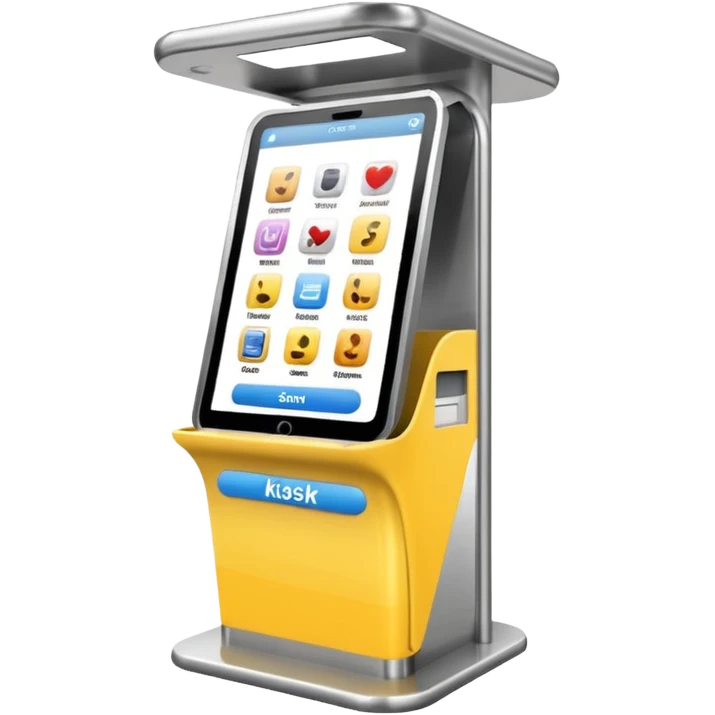 kiosk in a shopping center emoji