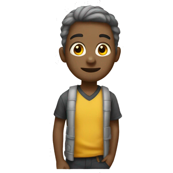 Número 1 com lápis emoji