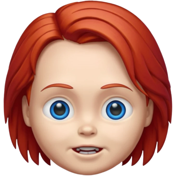 Un emojin de chuky emoji