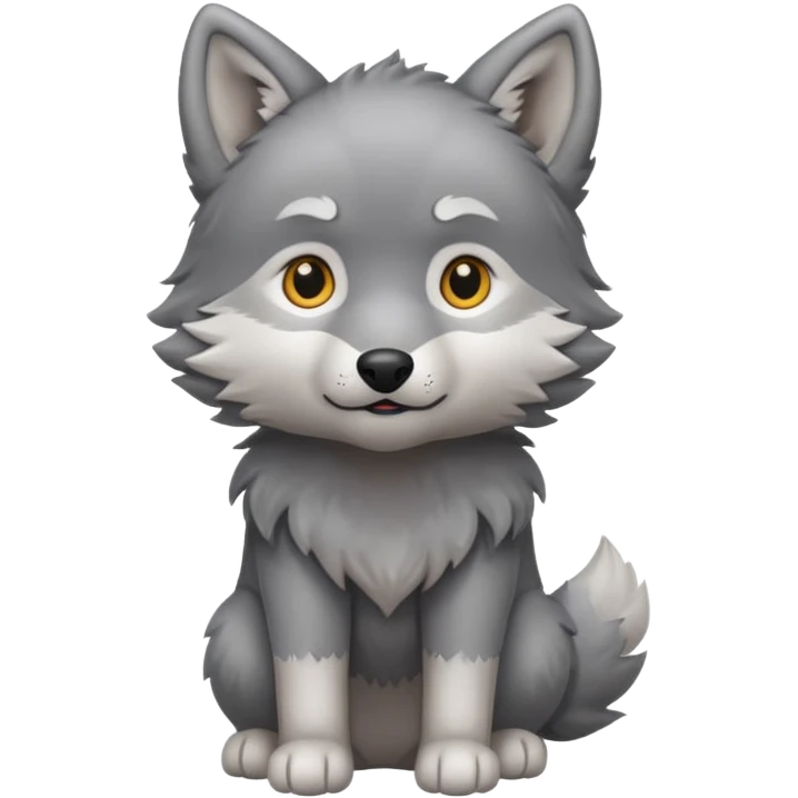 a full body of baby wolf 



















 emoji