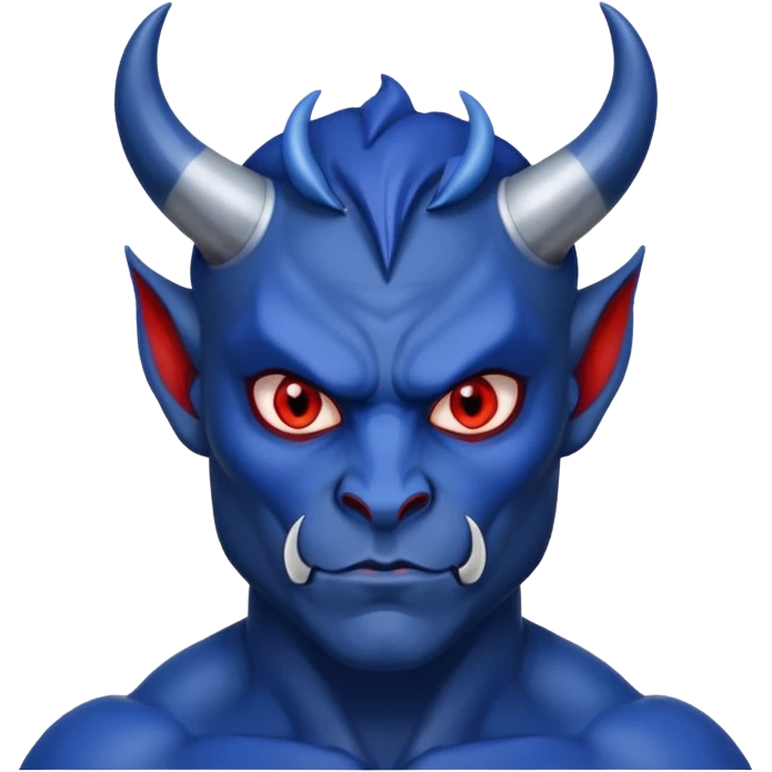 Blue Devil emoji