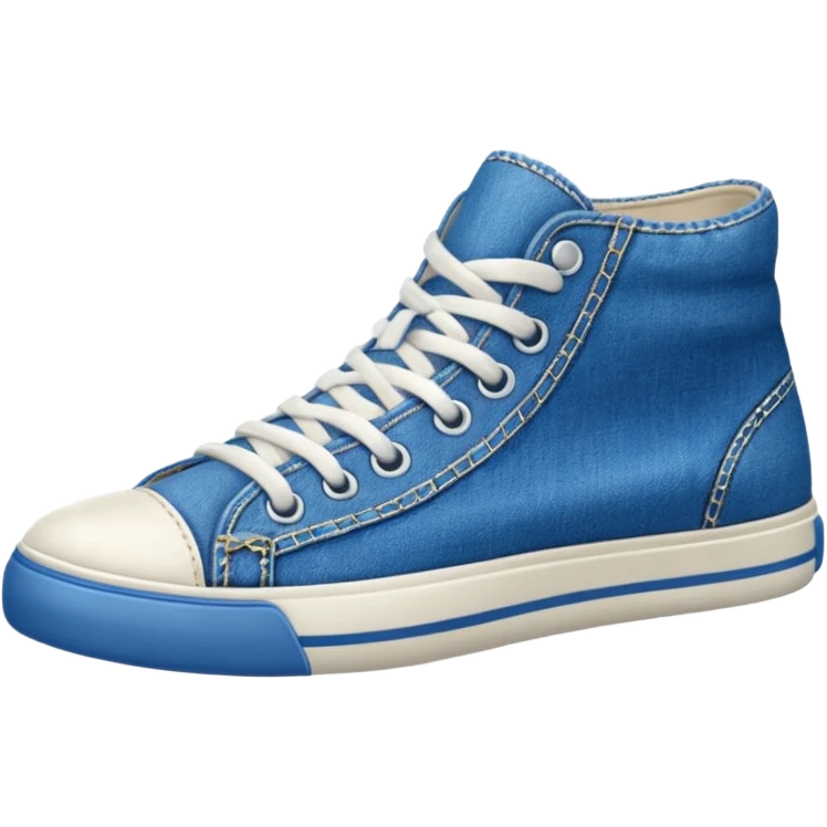 Denim sneakers emoji