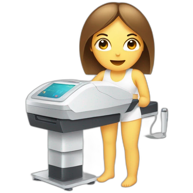 Laser epilation emoji