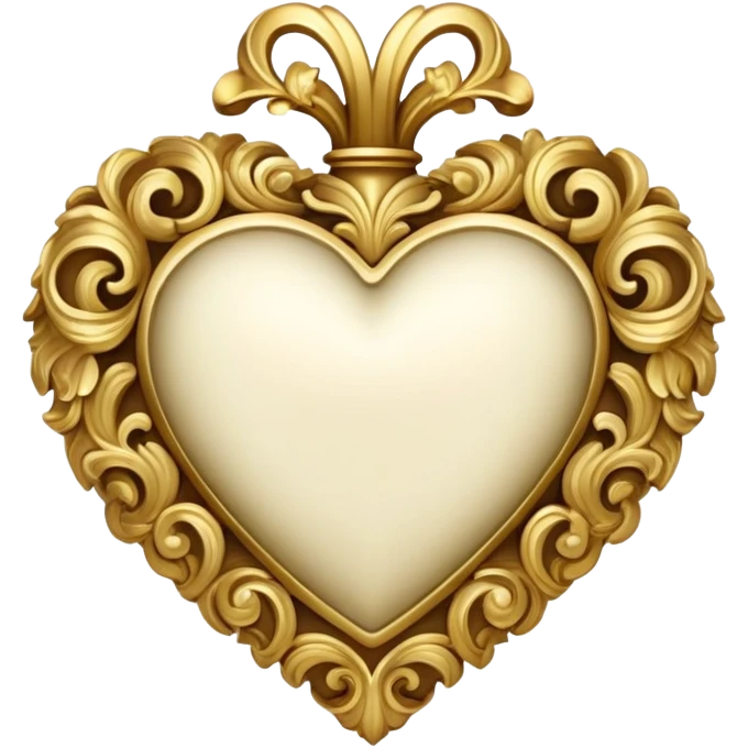 rococo heart emoji