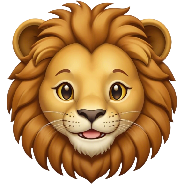 smile lion emoji