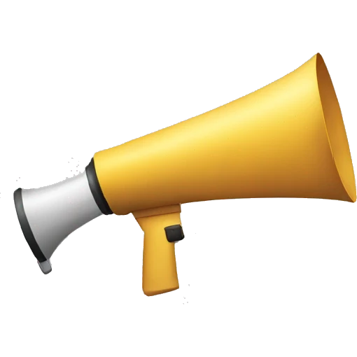 megaphone emoji