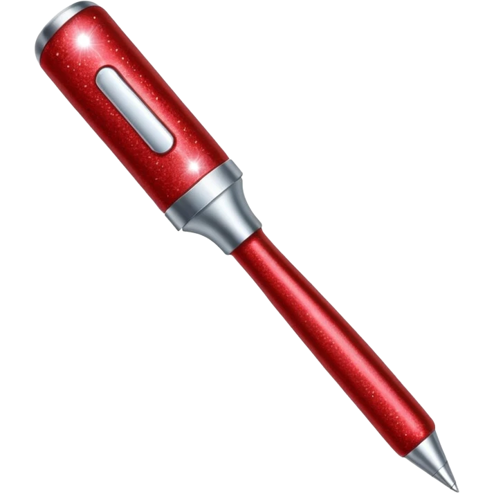 red glitter tool windows emoji