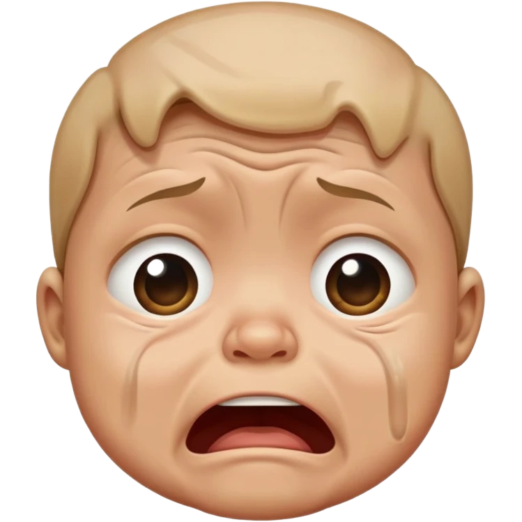 Baby cry emoji
