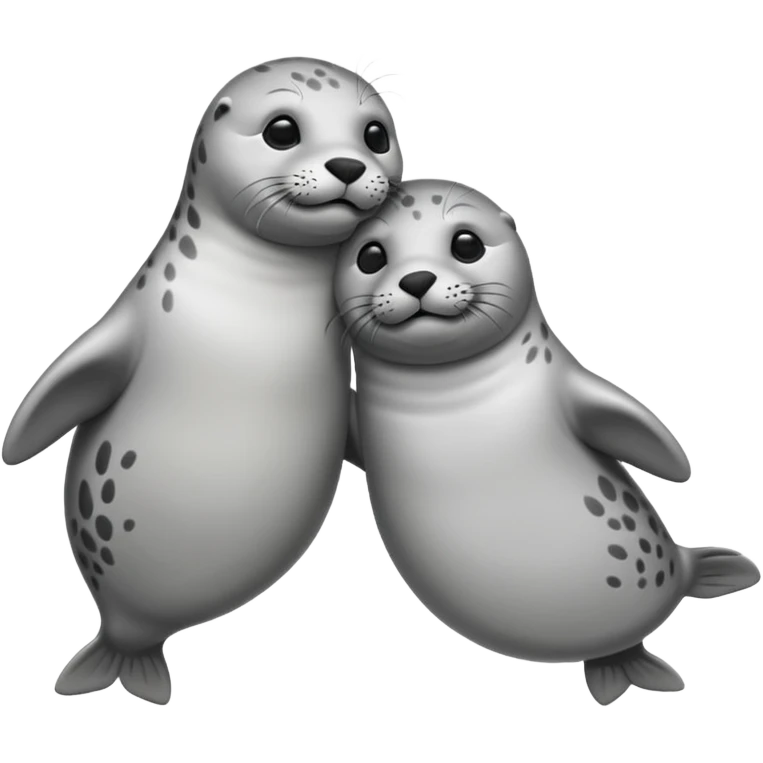 due foche innamorate emoji