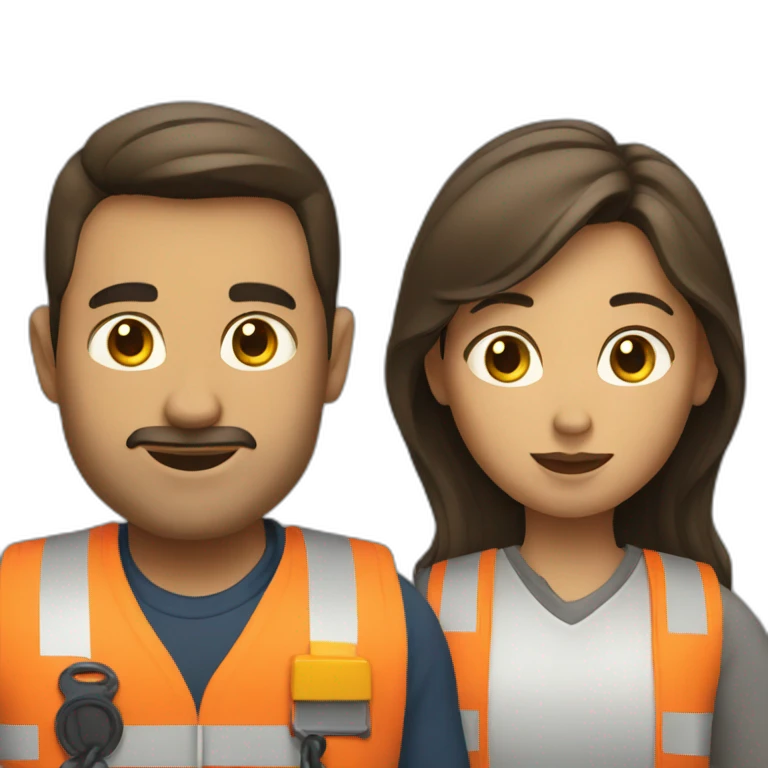 Tow people talking emoji