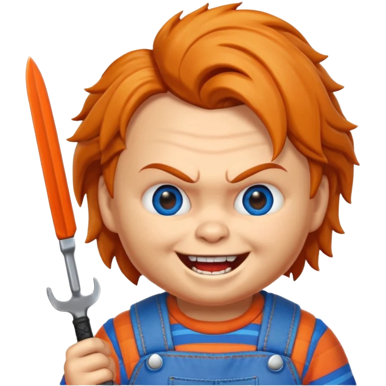 Un emojin de chuky emoji