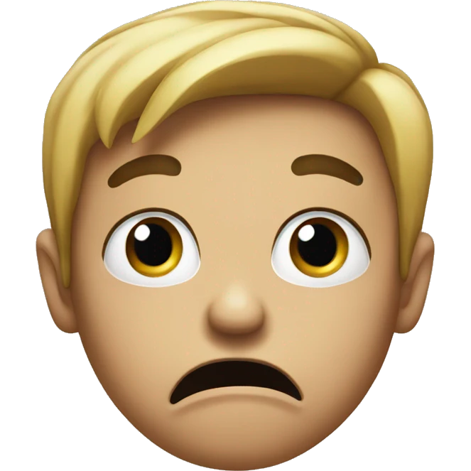 offended face emoji