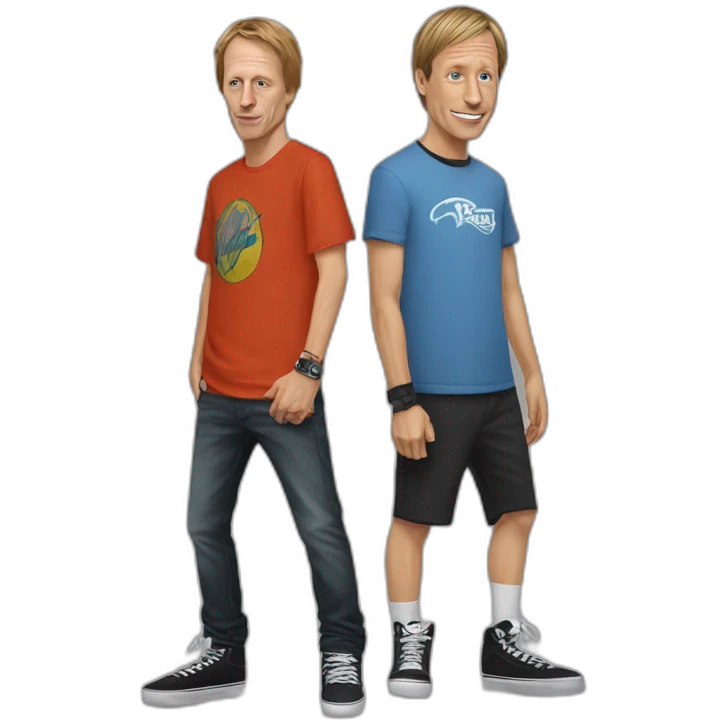 Tony Hawk and Jason ellis emoji