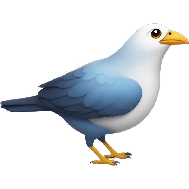 Bird without wings emoji