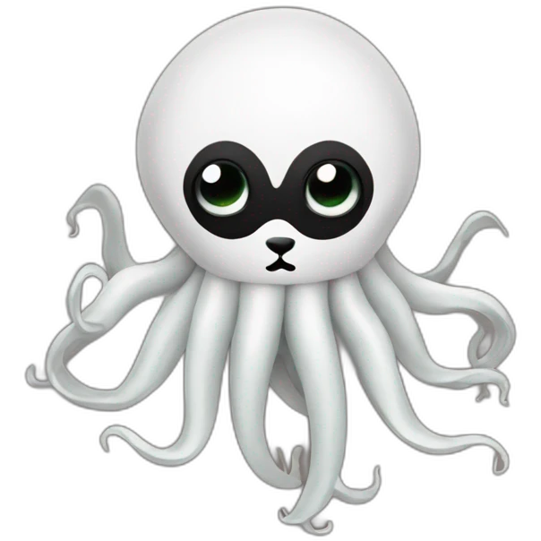 Squid panda in one face emoji