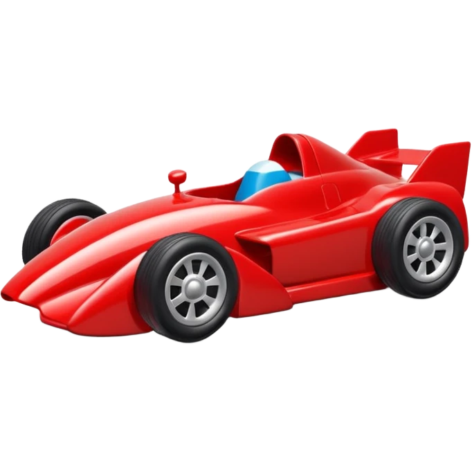 Formula toy car emoji
