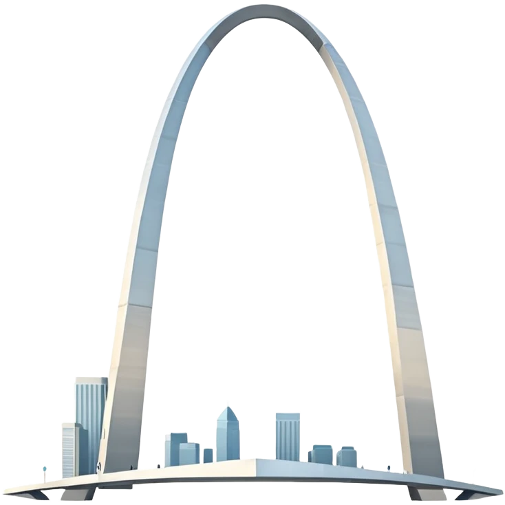 Create The gateway arch emoji to copy paste in a text emoji