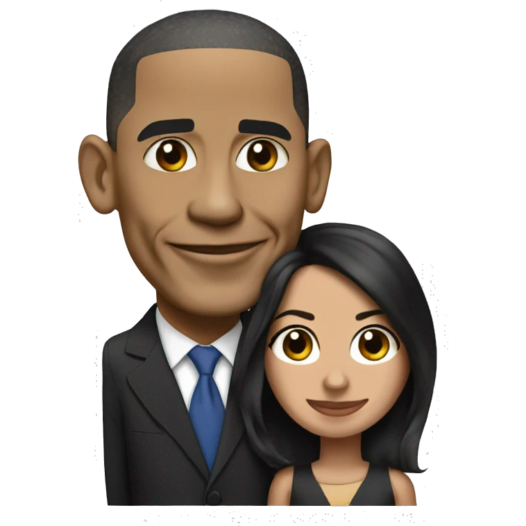 sophie cruz with obama emoji