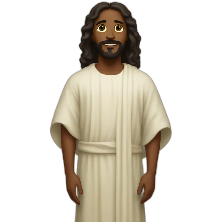Black Jesus emoji