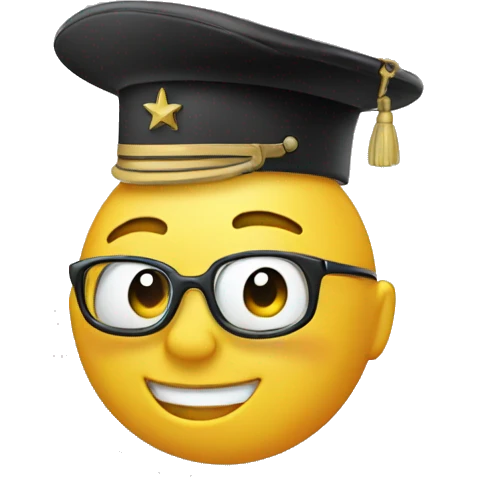Happy face with salute emoji