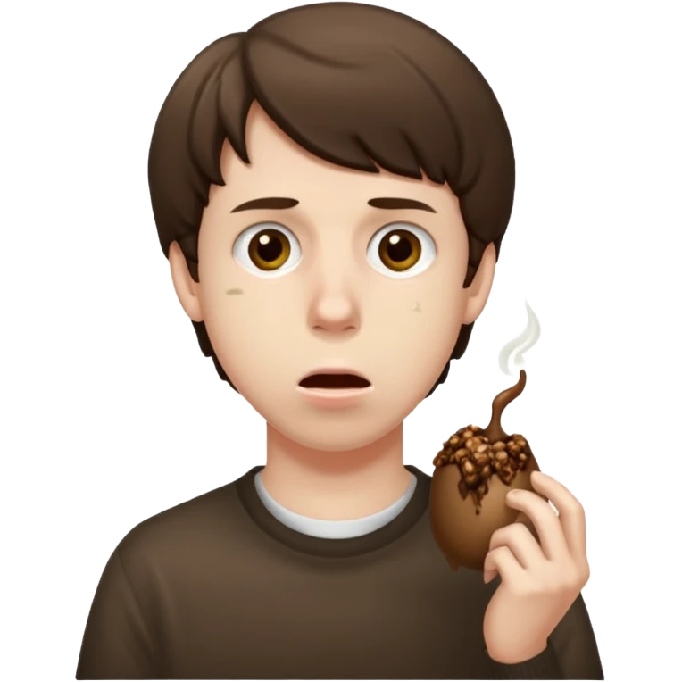 Adam Lanza eating poop emoji