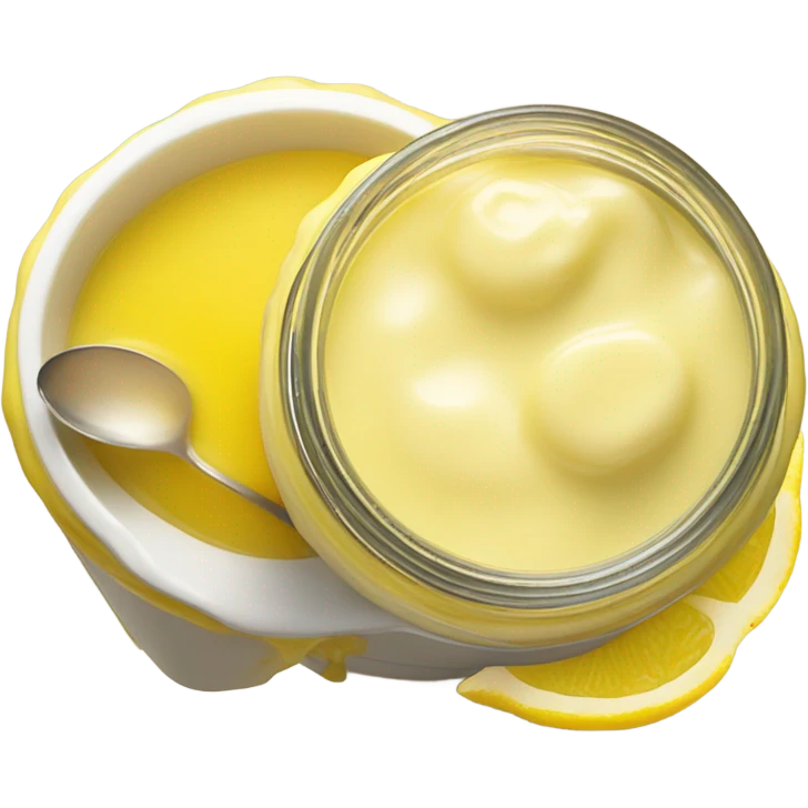 Lemon curd emoji