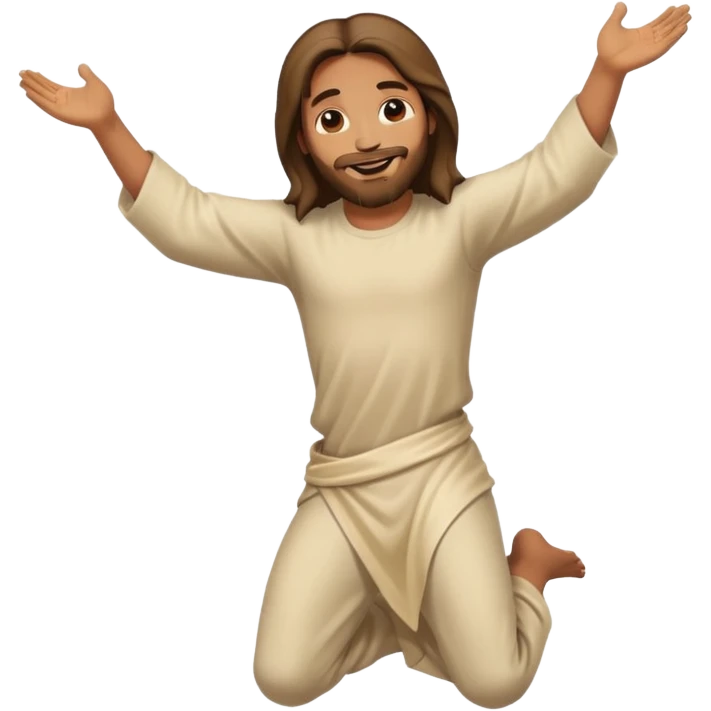 Jesus Twerking his bum emoji