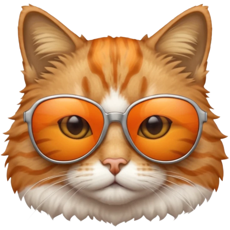 Cat wearing sunglasses emoji