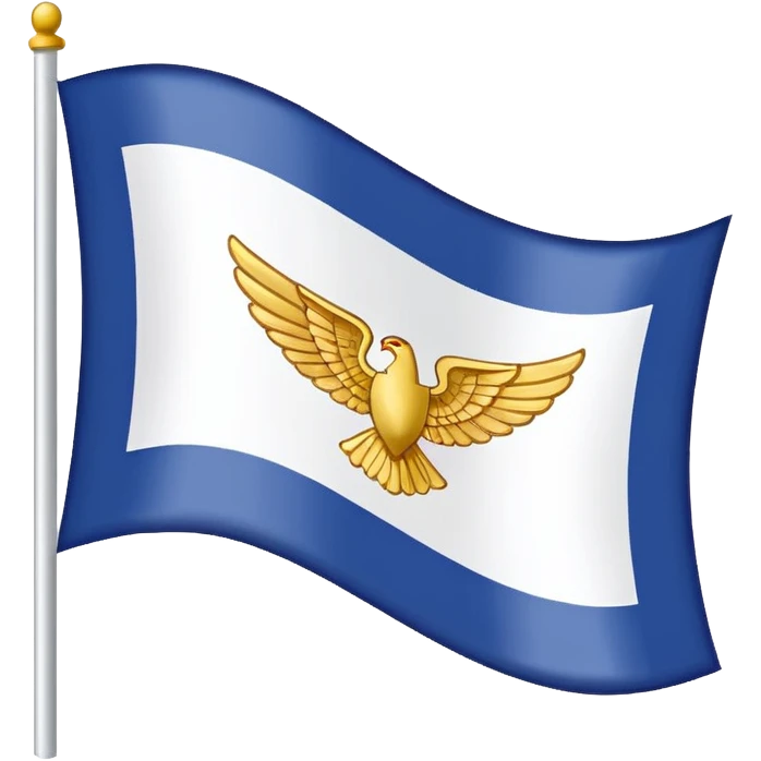 a white waving flag with the word 'Victory' on it. emoji