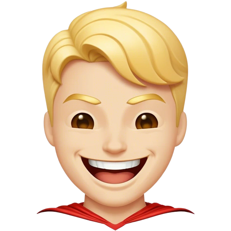 супергерой сміється emoji