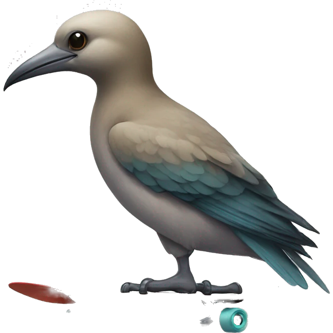 skater bird emoji