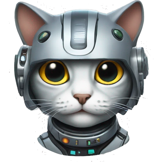 sci-fi cat emoji