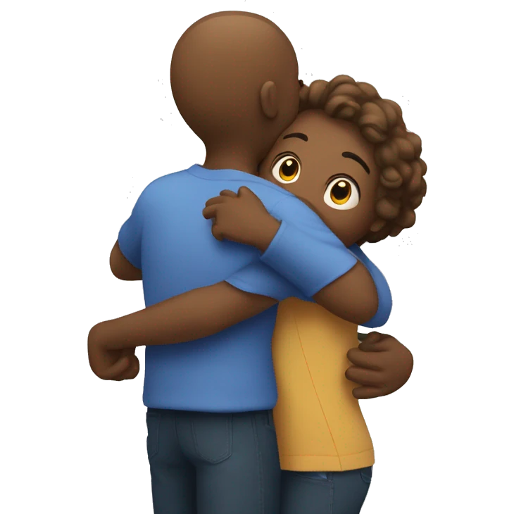 Big hug emoji