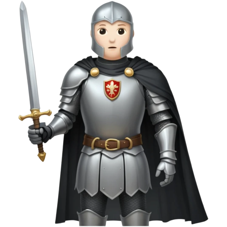 Headless Knight with Sword close up emoji