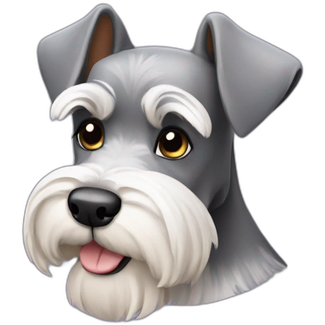 Mini schnauzer emoji