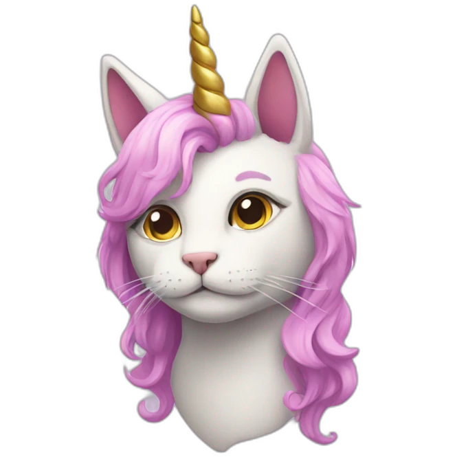 Cat unicorn  emoji