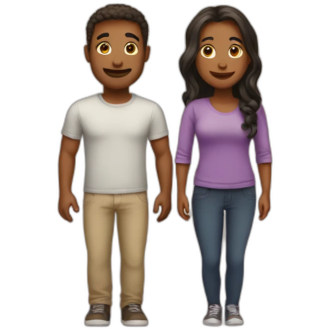 You and me emoji