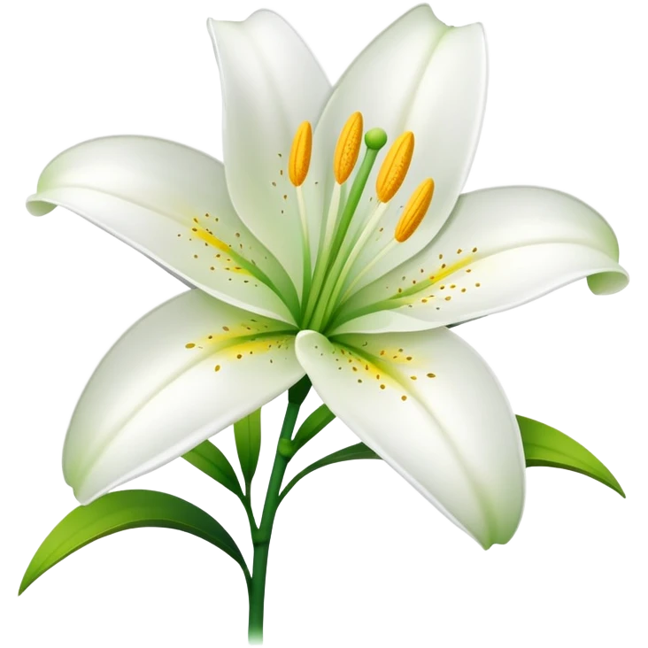 lily flower emoji