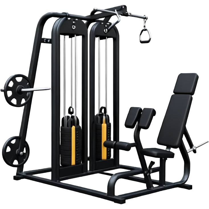 gym two side cable machine emoji