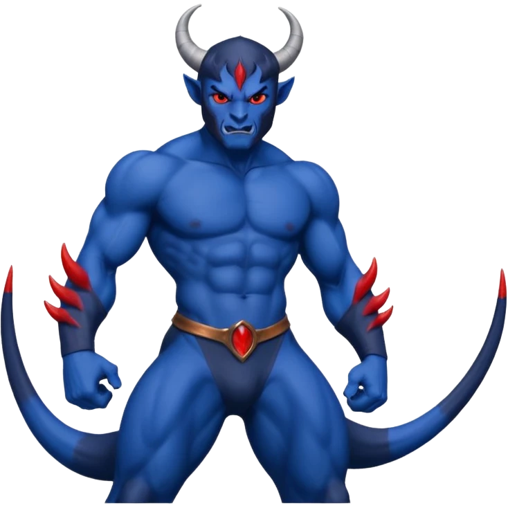 Blue Devil emoji