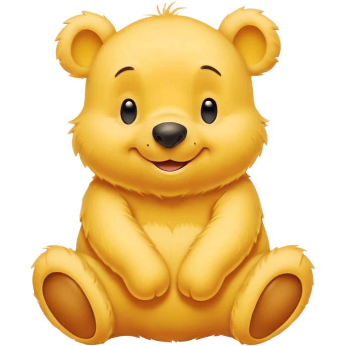 classic Winnie the Pooh emoji