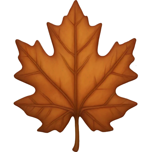 Maple leaf emoji